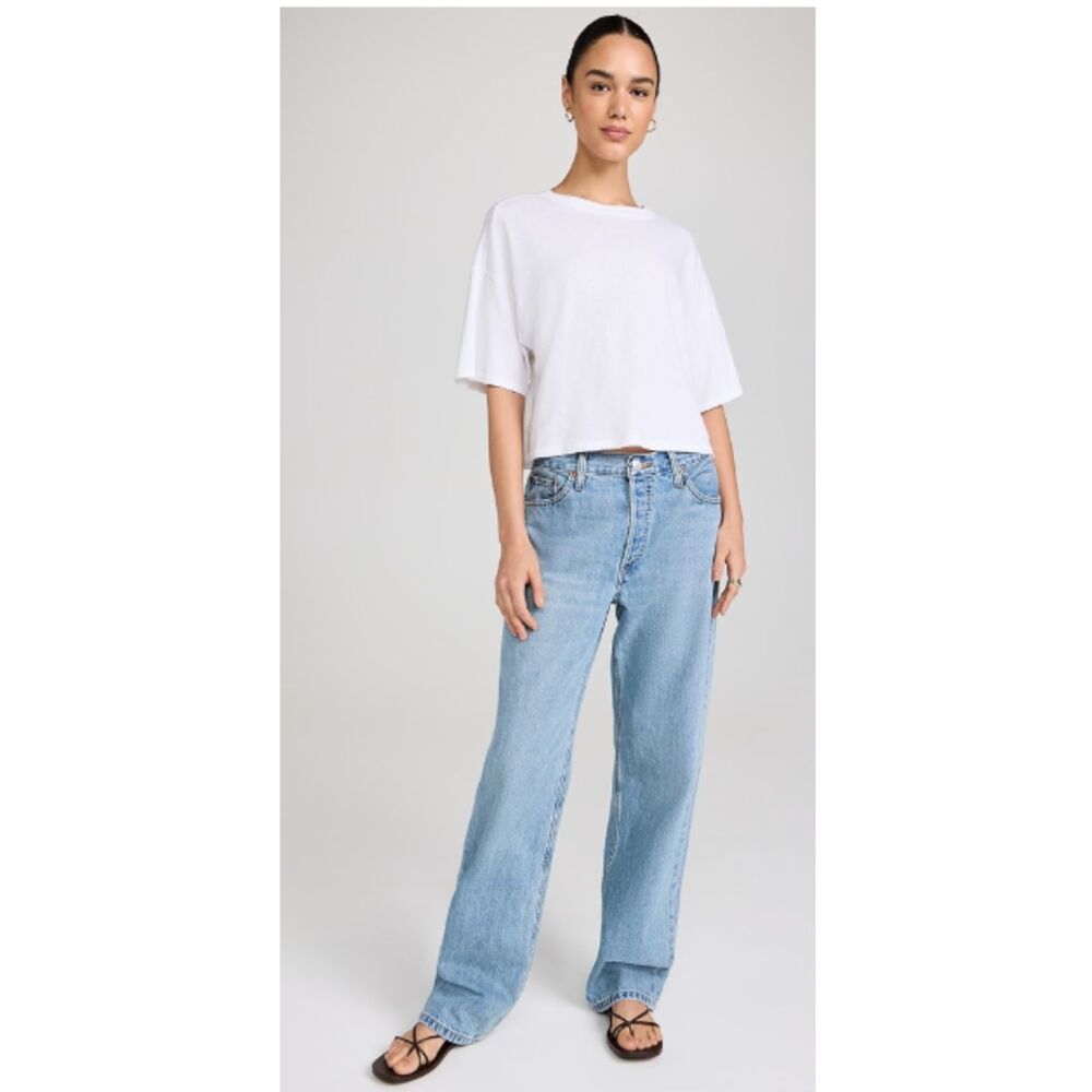 RE/DONE Originals The Long Loose High Rise Jeans Size 28